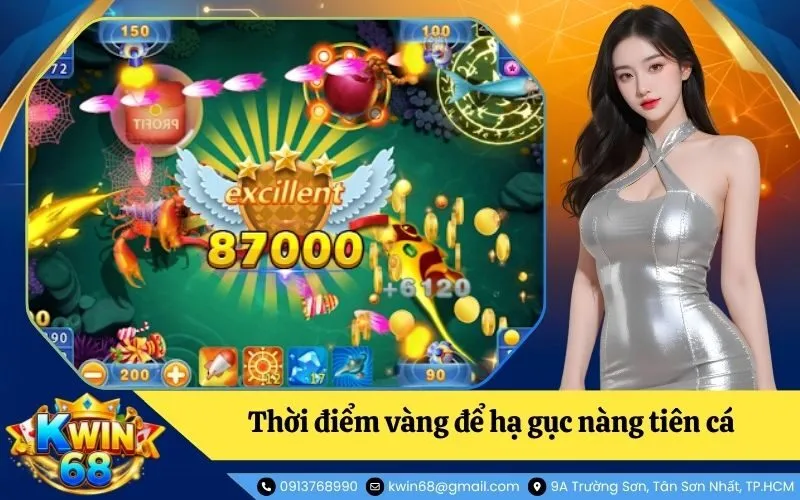 Bí quyết chọn thời điểm vàng để hạ gục nàng tiên cá