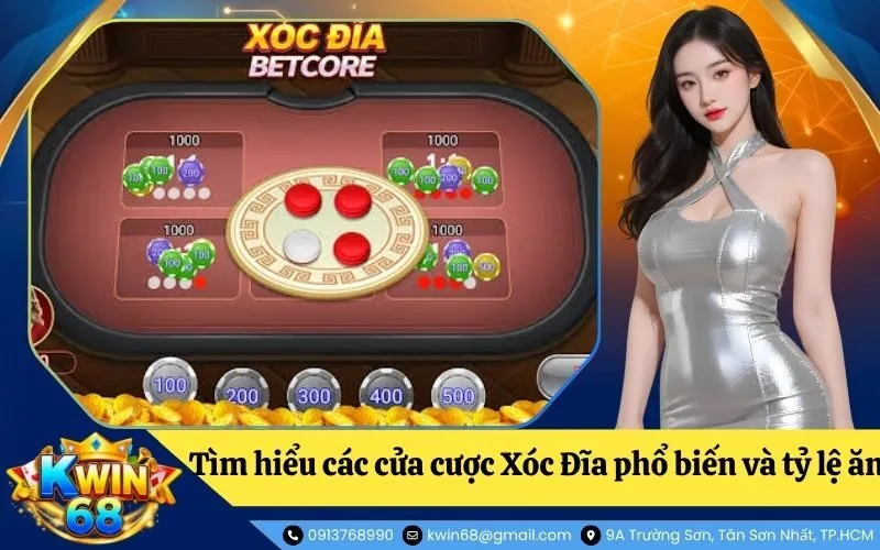 Các cửa cược Xóc Đĩa