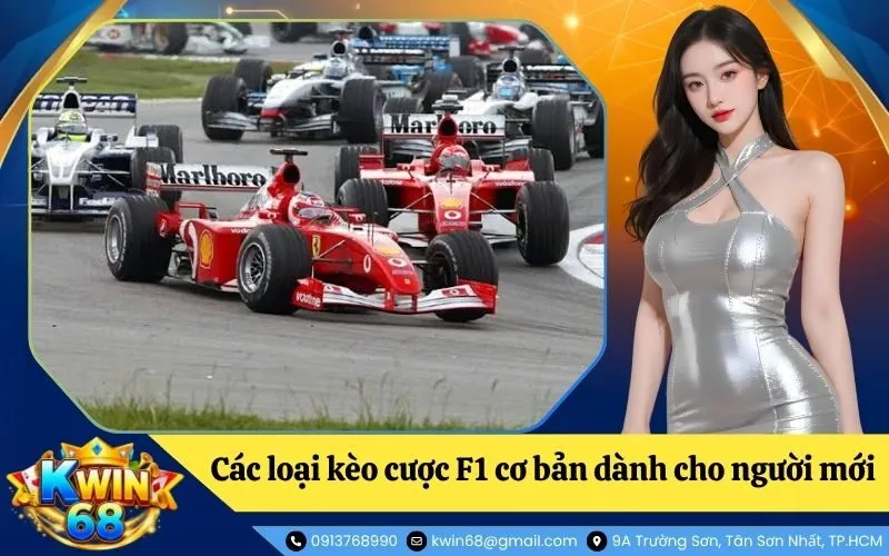 Các loại kèo cược F1 cơ bản dành cho người mới bắt đầu