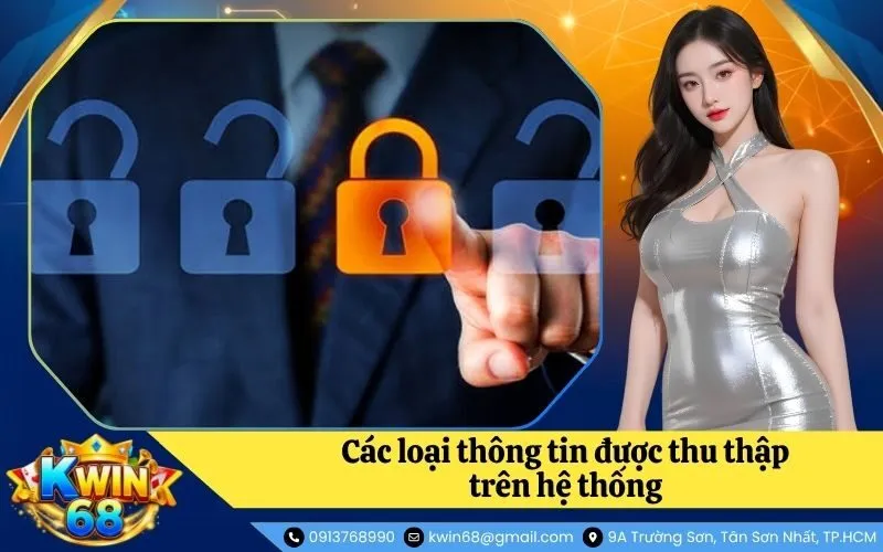 Các loại thông tin được thu thập trên hệ thống