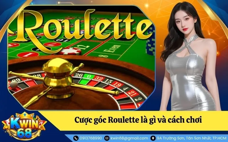 Cược góc Roulette