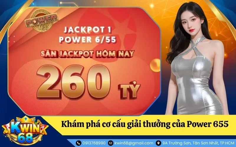 Khám phá cơ cấu giải thưởng của Power 655