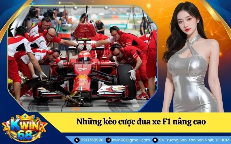 Những kèo cược đua xe F1 nâng cao và đầy kịch tính