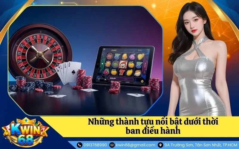 Những thành tựu nổi bật dưới thời ban điều hành