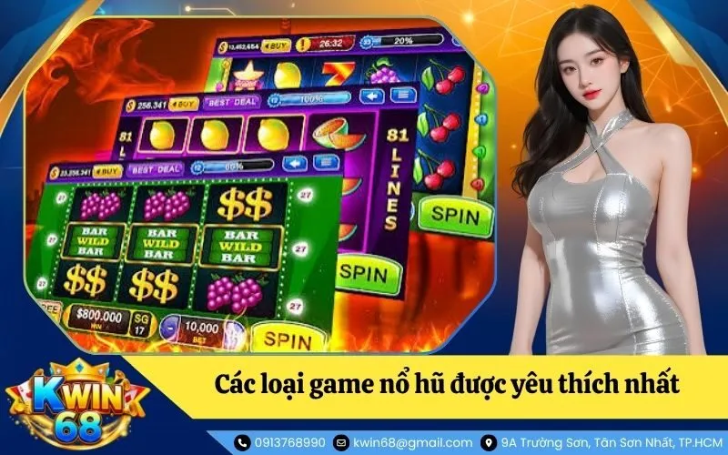 Phân loại chi tiết các loại game nổ hũ được yêu thích nhất
